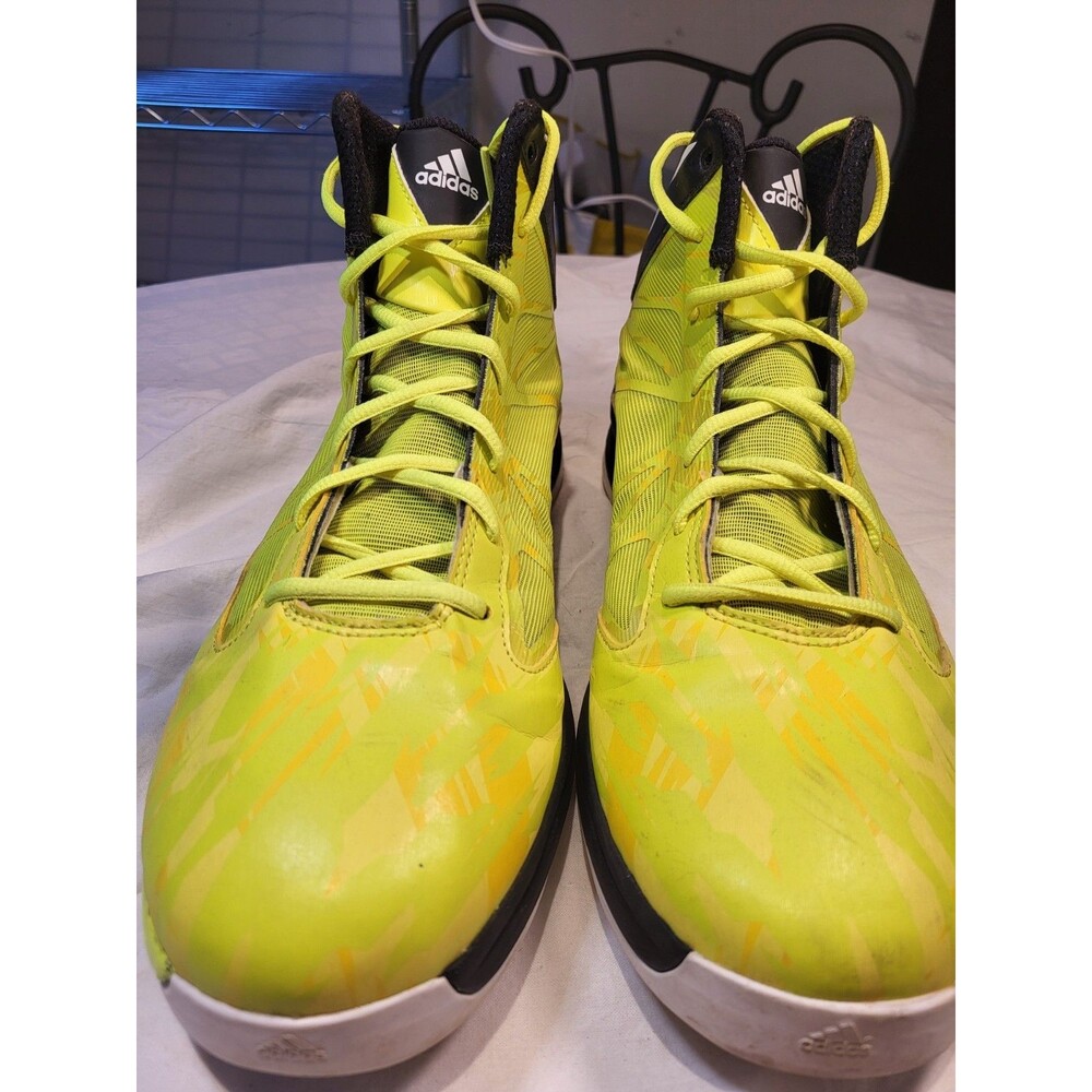 Adidas men's 13.5 Yellow Sneakers In Very Good Cond